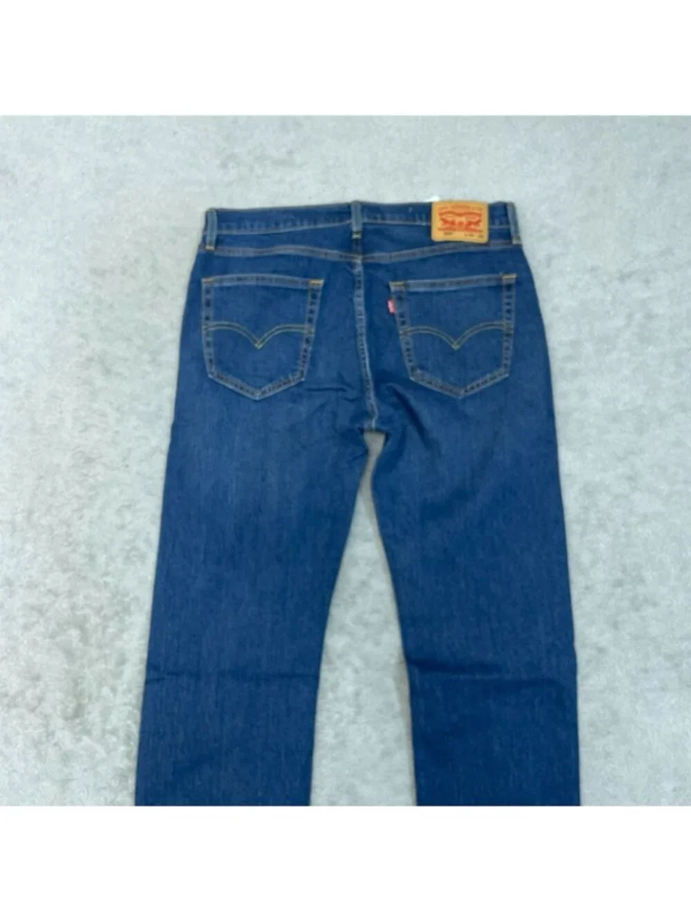 NWT Levi's 505 Men's 34x30 Blue Regular Fit Stretch Jeans Straight Leg Denim